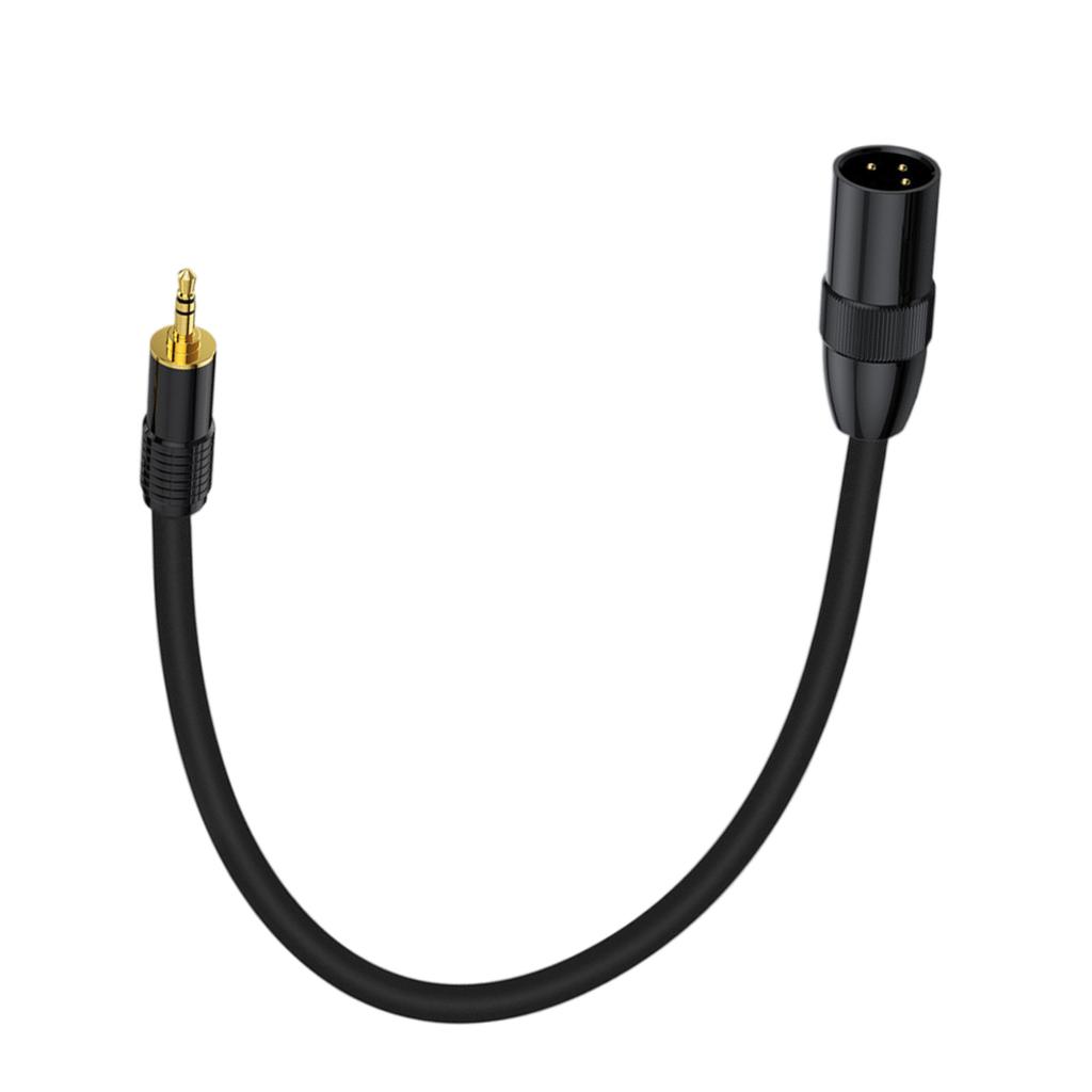 3,5 мм на 3-контактный кабель, 3,5 мм штекер на 3-контактный штекер микрофонный кабель, 3-контактный на 3,5 мм кабель для мобильных телефонов ноутбуков усилителей