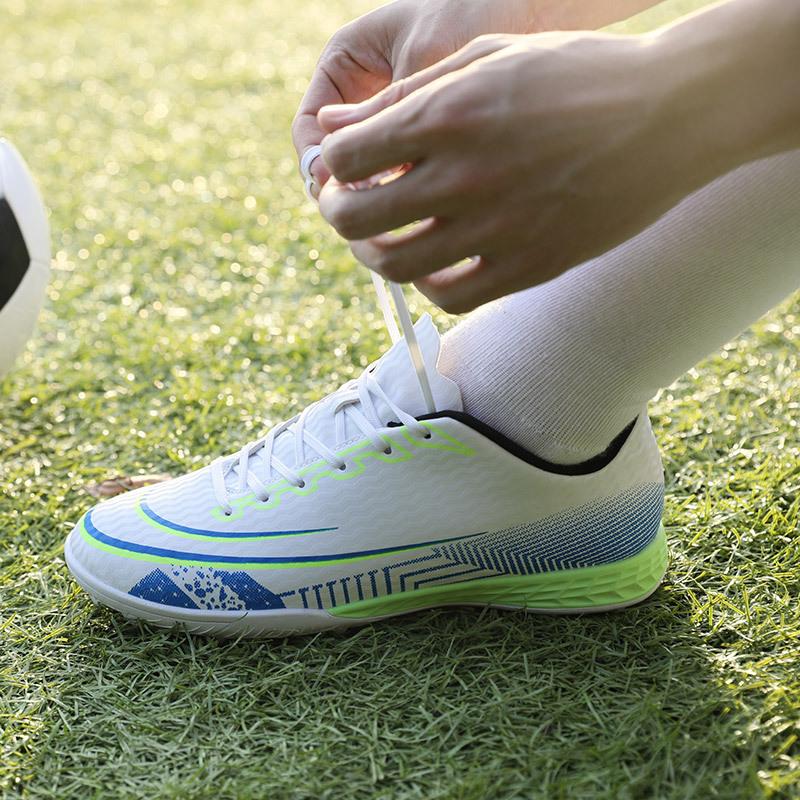 15 футбольных кроссовок мужские 2024 новые TF сломанные ногти AG длинные ногти молодежь начальная и средняя школа ученики детская тренировочная обувь
