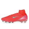 Nike Кроссовки Zoom Mercurial Superfly 10 Elite AG Mad Energy Pack унисекс красные Ember-Glow Aurora-зеленые FQ8339-800