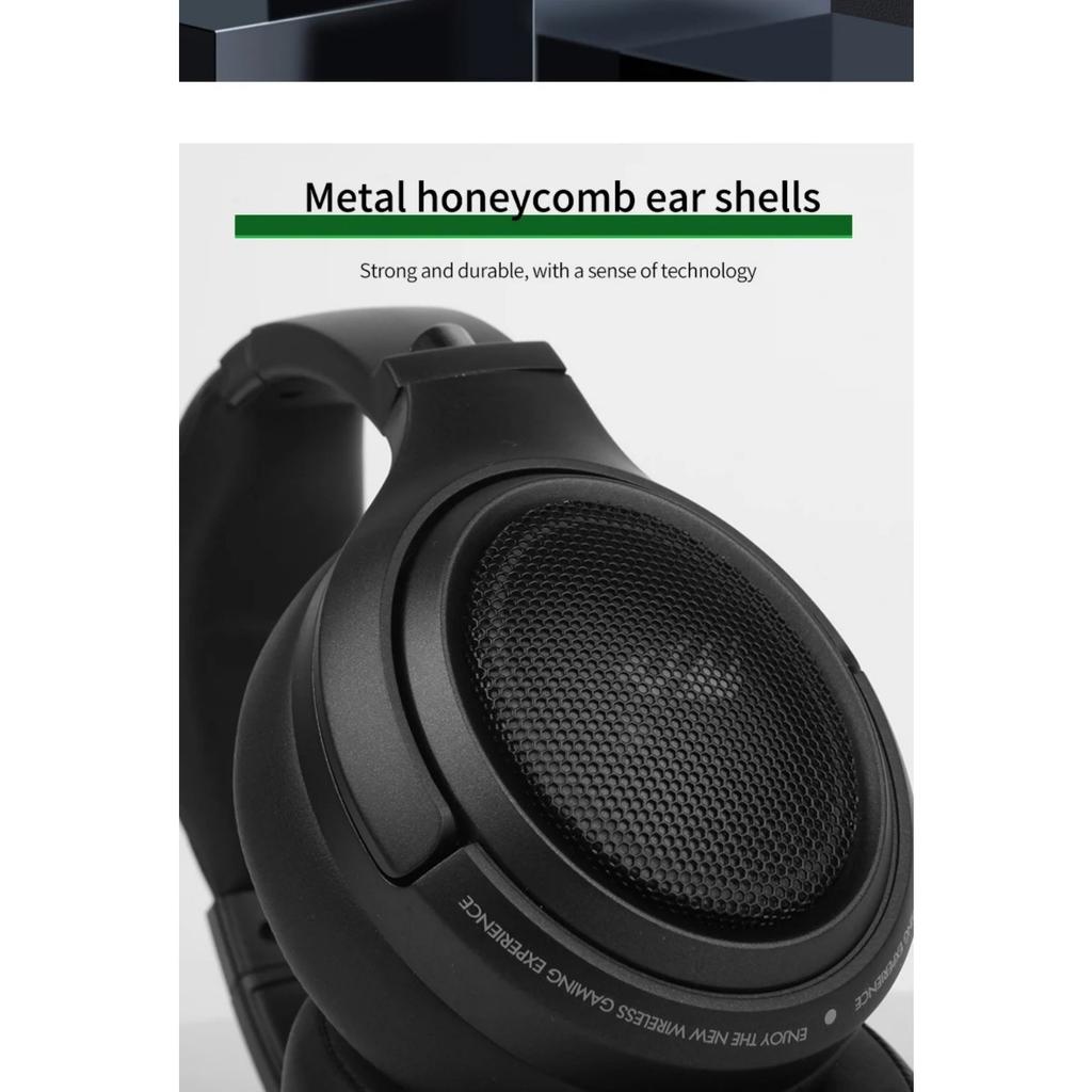 Wireless Gaming Headset, 1000mAh PC Gaming Headset with Mic for PS5 PS4 Switch with Bluetooth+2.4 GHz+USB with Noise Canceling Microphone,3.5mm Wired