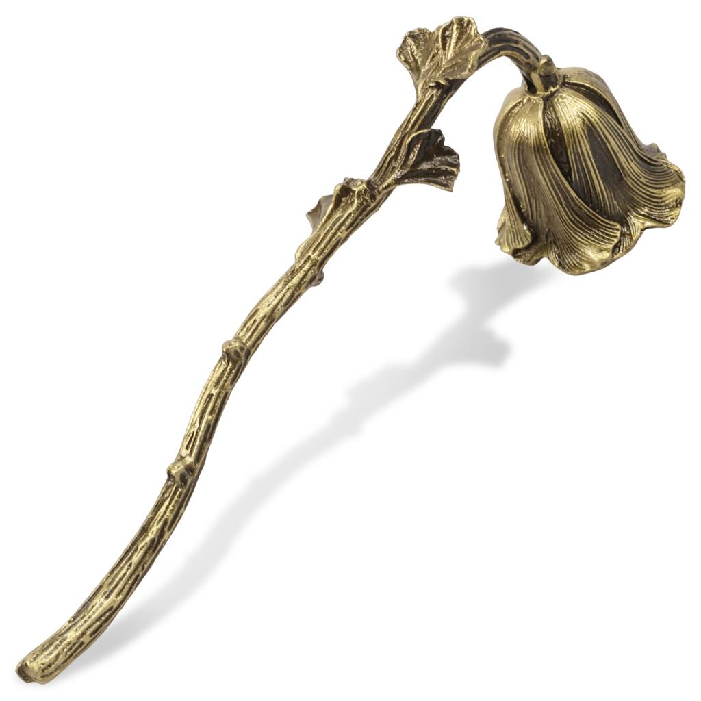 Candle Snuffer Aluminum Alloy Candle Snuffer Exquisite Candles Shade Flower Shape Candles Extinguisher for Table Home Decoration