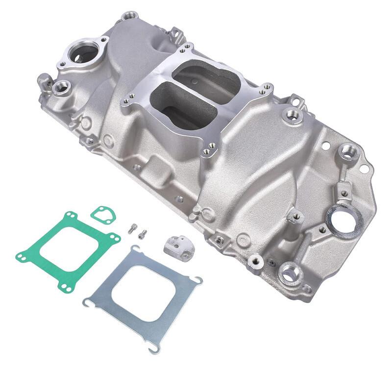 Для BBC Big Block Chevy Holeshot Двухплоскостной Впускной Коллектор Овальные Порты 1965-2000