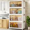 Storage Rack Multipurpose Sundries Storage Cabinet Household Space-saving Storage Container For Kitchen Bathroom Bedroom And Living Room