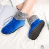 Women's Solid Color Winter Floor Socks Slippers Socks Waterproof Non-slip Thickened Comfortable Warm Floor Socks