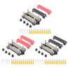 Power Distribution Block 6 Way Negative/Positive Insulated Busbar 150A Battery