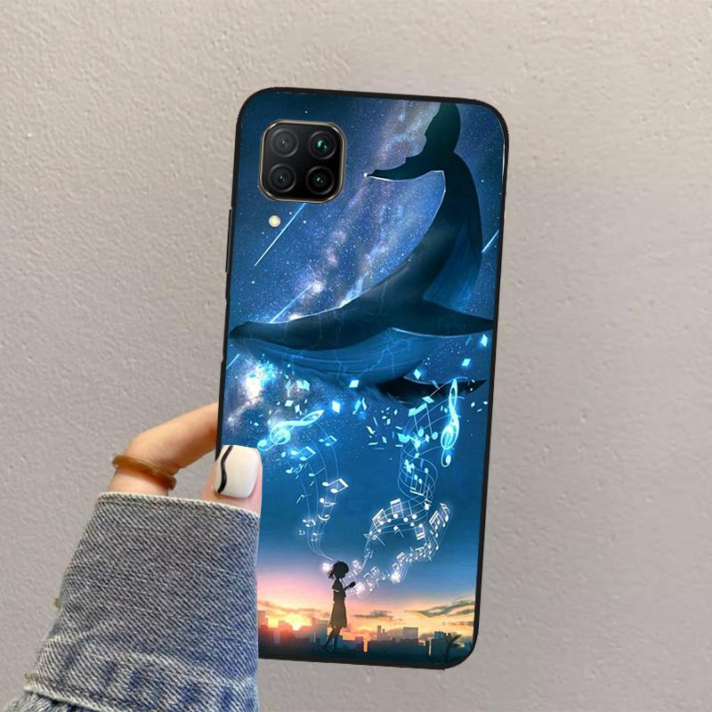 Flying Whale Magical For Huawei Nova Y70 Y90 Y60 Y73 Y72 Y61 Y91 12s 12i 11i 8i 9 10 SE P40 Lite P60 P30 Pro Case