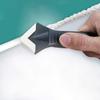 Beauty seam tool, metal glue scraper, glass glue scraper, spatula, rubber scraper set, glue scraper, silicone angle scraper