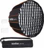 Godox Softbox 70cm with Carrying Bag Soft Box Folding Bowens Mount 70cm Diffuser Bowen Mount Compatible with Godox VL150 UL150 SL150II SZ150R SL100D