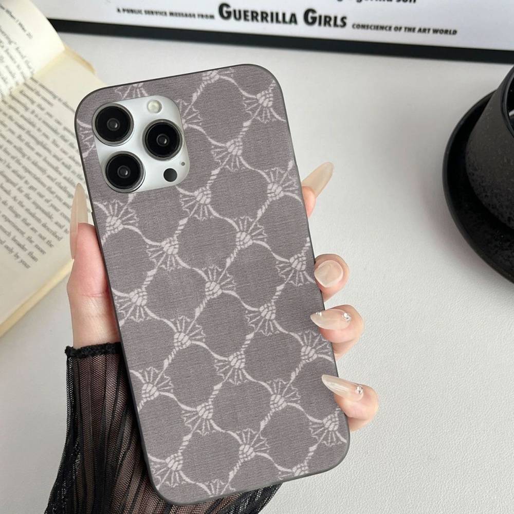 Модный бренд J-Joop Для IPhone 17 16 15 14 13 12 11 Pro Max Plus Pro Прозрачный чехол для телефона Нескользящий корпус