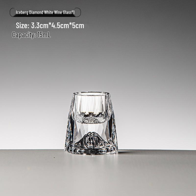 Набор рюмок с золотой фольгой – Хрустальные бокалы для белого вина, Настраиваемые с логотипом