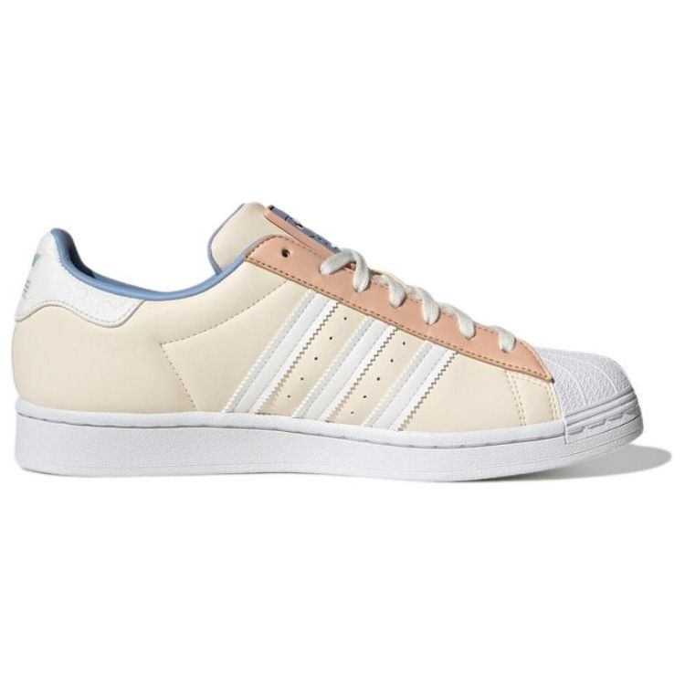 adidas Кроссовки унисекс Superstar Ecru Tint Ambient Sky Кремово-белые GZ3414