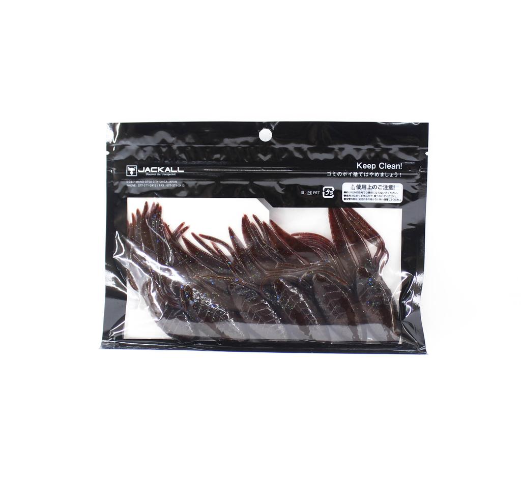 Jackall Soft Lure RV-Drift Craw 4 Inch Cola Citrus Flake (2514)