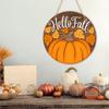 Autumn Hanging Sign Decoration Plaque Ornament for Window Front Door