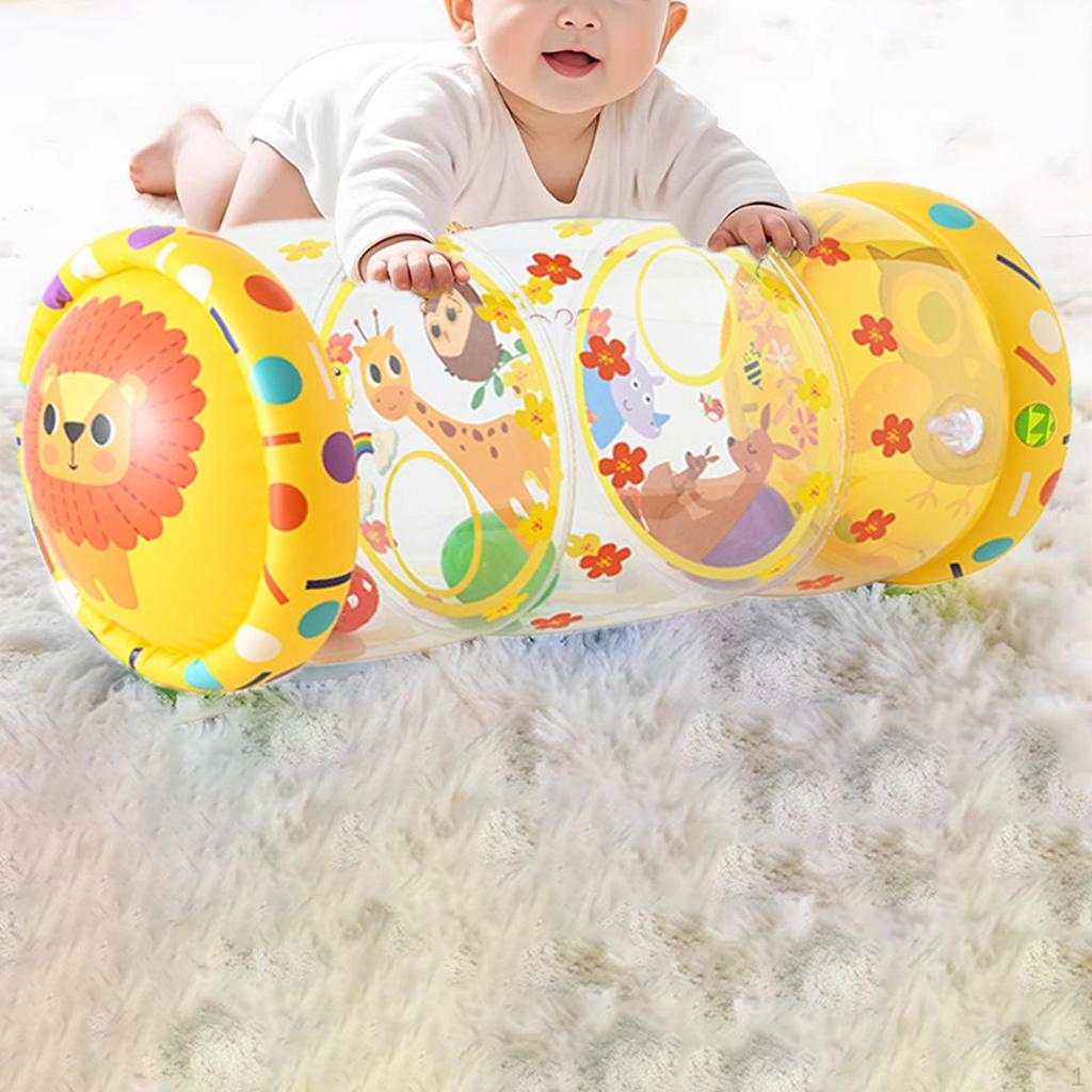 Crawling Toy Rolling Infant Toy,Early Development,Beginner Crawl Along Roller Tummy Time