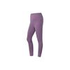 Леггинсы для йоги серии Li Ning Fitness, однотонные, женские, фиолетовые, AULS056-7