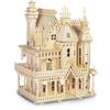 Maquette en bois Fantasy Villa (manoir)