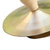 2PCS Hand Cymbals Copper Excellent Sound Quality Easy To Grip Early Educational for Kids Children