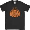 Тыквенная футболка Смешной юмор Осенний узор Хэллоуин День благодарения Футболка