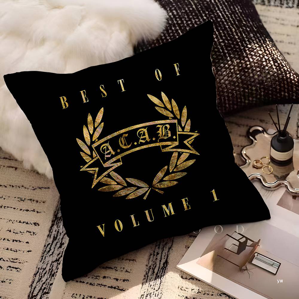 AAcabS UUltras Logo Cushion Cover Car Throw Pillow Case For Sofa Car Christmas Gift 40x40cm 45x45cm