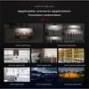 8LED Wireless Touch Light Car Interior USB Reading Light Rechargeable Magnetic Base Auto Roof Trunk Ceiling Lamp 5V
