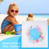 Beach Puddle Pool Toddler Beach Blanket Paddling Pool with Carrying storage Bag Summer Outdoor Water Play Toy for Beach Picnic