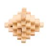 Intelligent Wooden Brain Puzzle Teaser Prevent Alzheimer s Disease Educational Puzzle Lock Toy