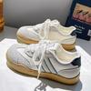 Versatile Little White Shoes Student Casual Sports Shoes Ins Tide 2025 New Spring Retro Niche Moral Training Board Shoes Women