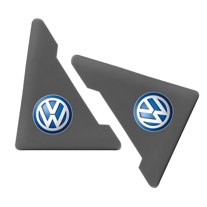 2pcs Car Exterior Decoration Door Corner Cover Anti-collision Sticker For VW Volkswagen Passat POLO Tiguan Golf Jetta zh6