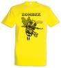 Zombee Футболка Мужская Женская Футболки Топ Ходячий Веселый Пчела Зомби Зомби Мертвые