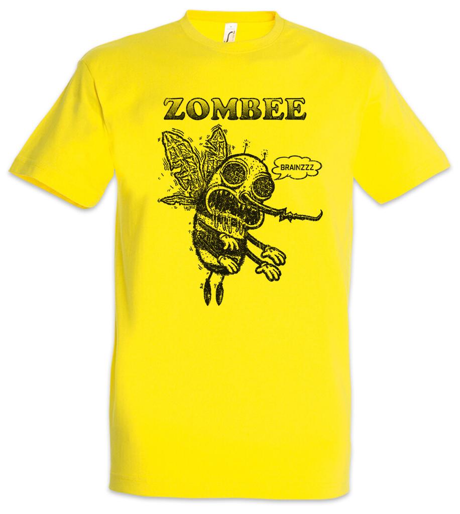 Футболка Zombee Ходячий Веселый Пчела Зомби Зомби Мертвые