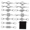 10Pcs Magnetic Necklace Clasps and Closures DIY Jewelry for Anklets
