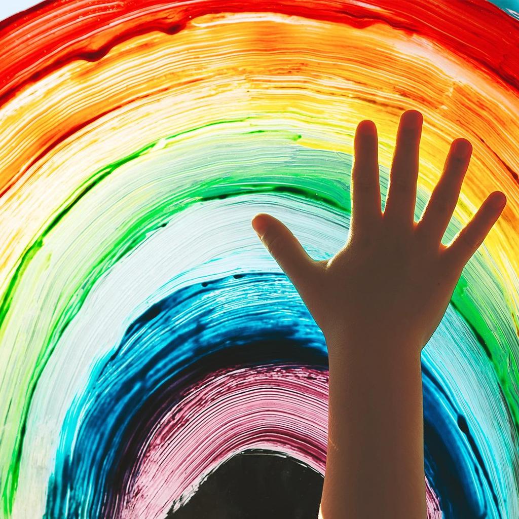 Декоративные наклейки на стену Креативные наклейки на стену Двусторонние визуальные радужные электростатические наклейки на оконное стекло Домашний ландшафт