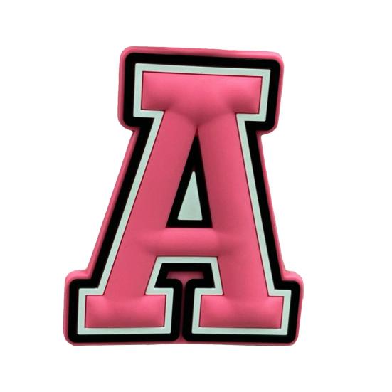 Сумка-подвеска с буквами для сумки Bogg, многоразовая сумка-крокодил, подвеска с алфавитом, обувь из крокодила, украшения, аксессуары, пляжная сумка, сумка, подвеска с буквой