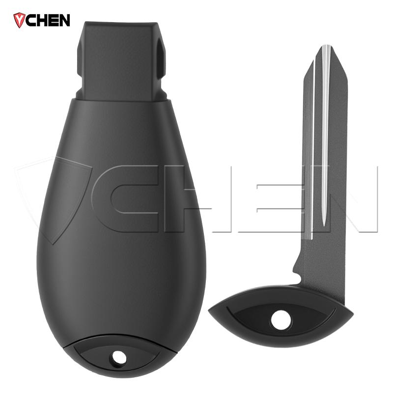 Чехол для корпуса ключа для Chrysler Town Country, Jeep Grand Cherokee, Dodge Journey, Ram Charger, Caravan, Magnum, Корпус ключа