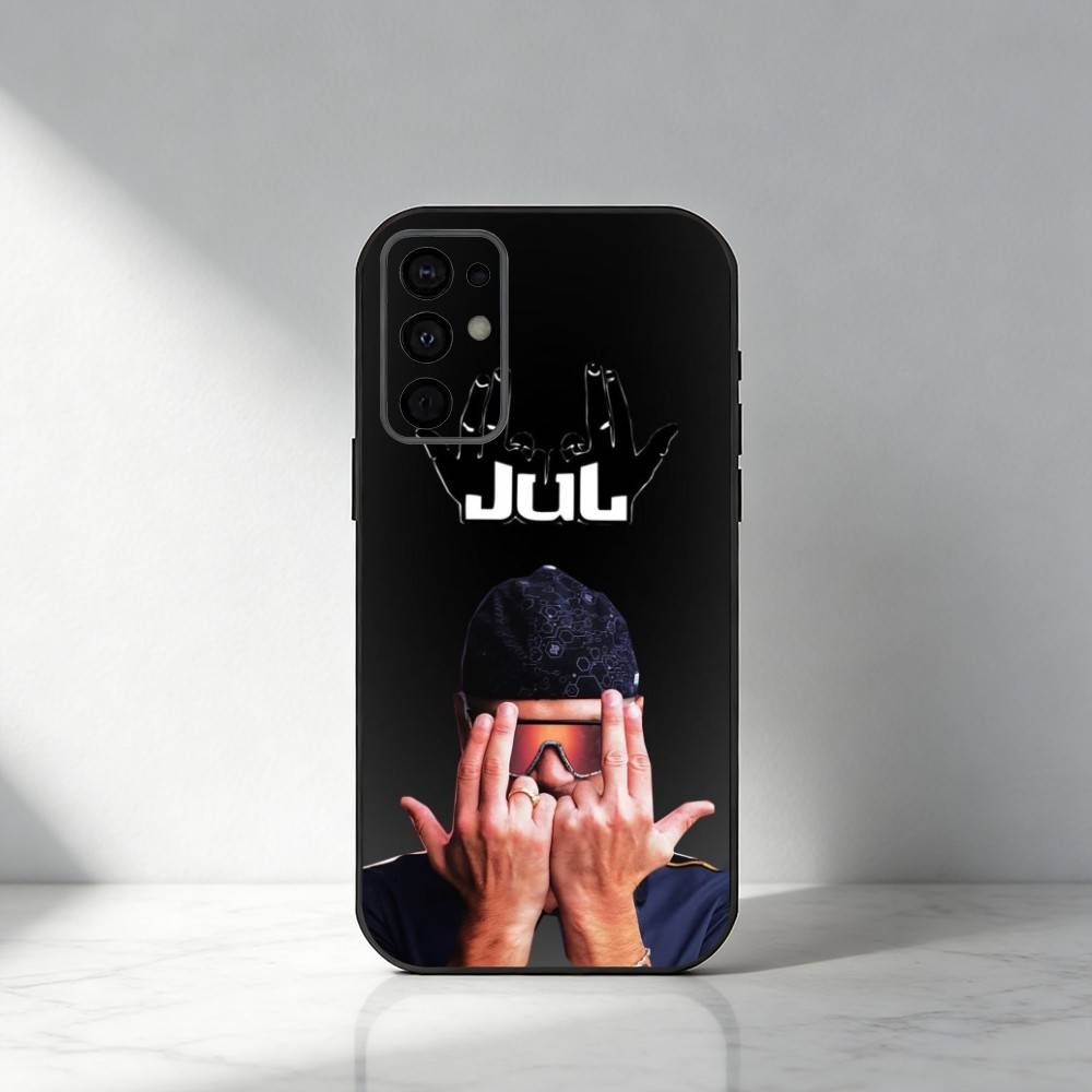 Rapper J-JuL Phone Case For Samsung S25,S24,S21,S22,S23,S30,Ultra,S20,Plus,Fe,Note,5G Black Cover