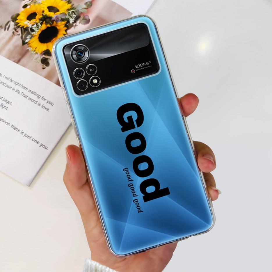 Для Xiaomi Poco X4 Pro 5G Чехол Стильный Расписной Чехол Мягкий Силиконовый Чехол для Телефона Для Xiaomi Poco M4 Pro 5G M4Pro X4Pro Fundas Coque