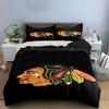 "Tribal Chief with Colorful Feathers" Print Bedding Set Duvet Cover Pillowcases (1* Duvet Cover 2* Pillowcases Do Not Include Comforter)