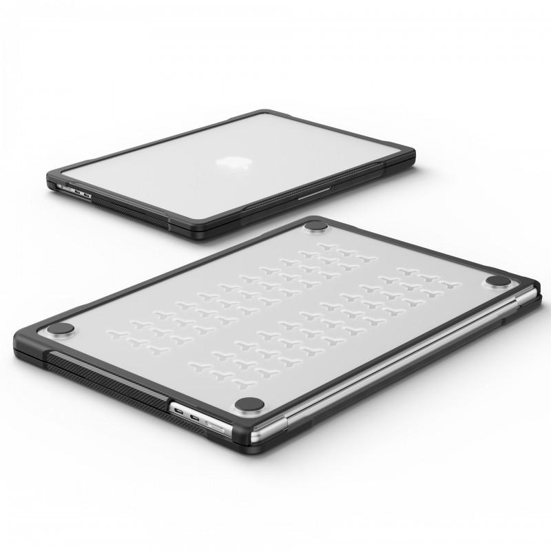 Transparent Matte Hard Shell Case MacBook Air 15 Inch M2 M3 M4 M5 13.6 13 Pro 14 16 - Shockproof Dust