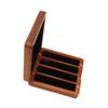 Clarinet Reeds Box Carrying Case Instrument Accessories Wear Resistant Wooden for Home