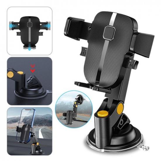 Universal 360° Car Mount Holder Stand Dashboard Windshield For Mobile Phone GPS
