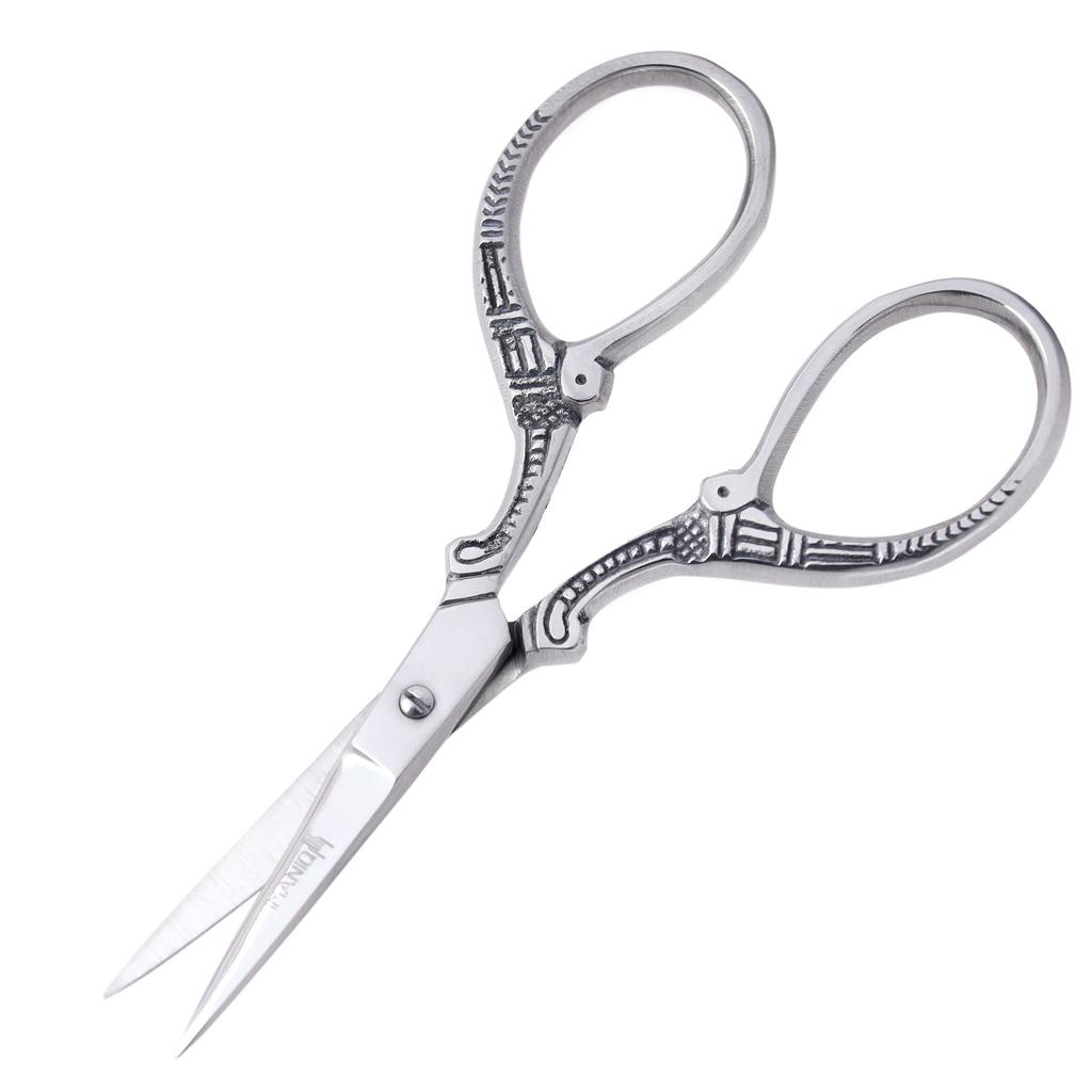 Nail Cuticle Scissors Straight Blades Cosmetic Manicure Pedicure Steel Spa Salon Silver