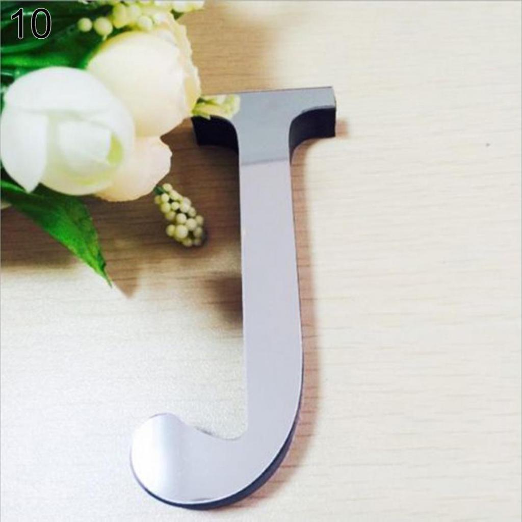 26 English Letters DIY 3D Decal Art Mural Wall Stickers Home Decor