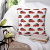 Christmas Festive Vintage Red Trucks And Tree Pillow Cover Pillow Case For Party Home Decor Cushion Cover Soft Pillowcases Gift