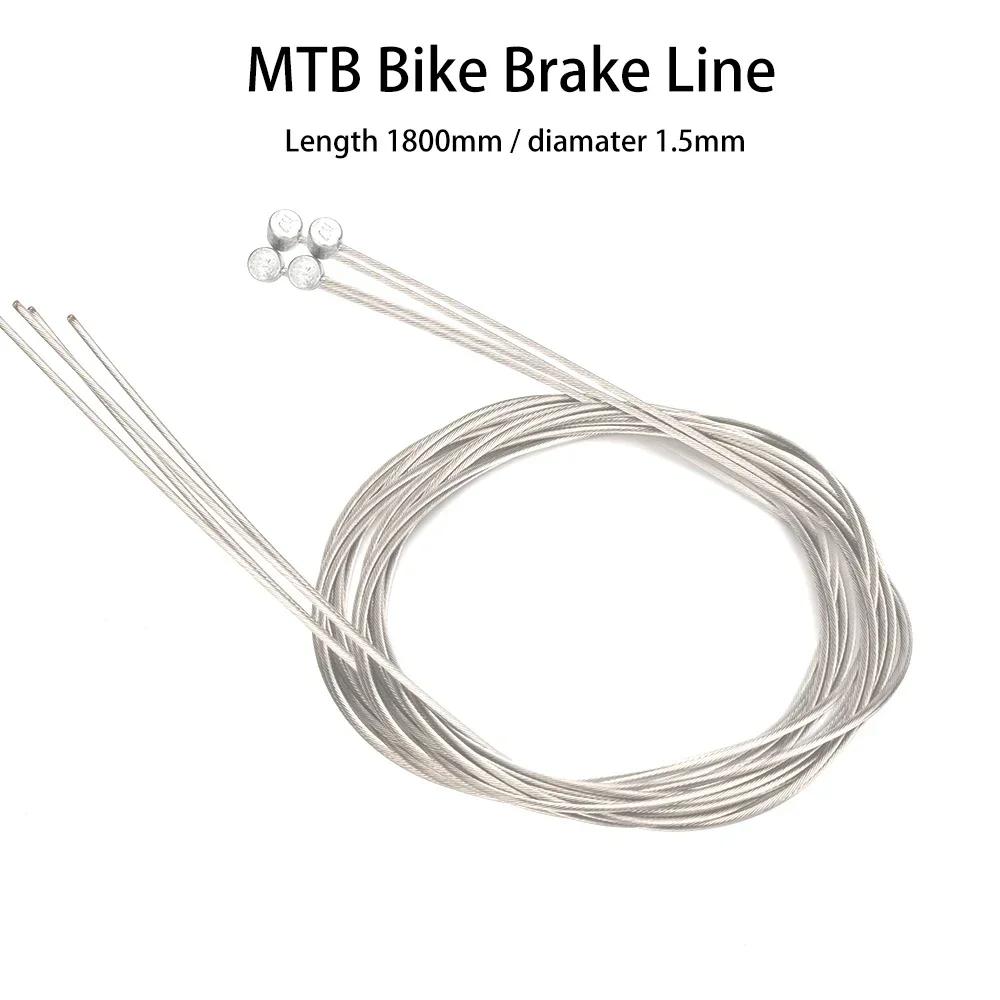 ZTTO 4pcs Bicycle Stainless Steel Shift Brake Inner Line MTB Road Bike Shifter Derailleur Shifting Brake Wire Cable Line 2100mm