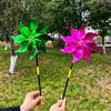 Colorful Sequin Children's Cartoon Windmill Toy - Perfect for Festivals and Outdoor Fun