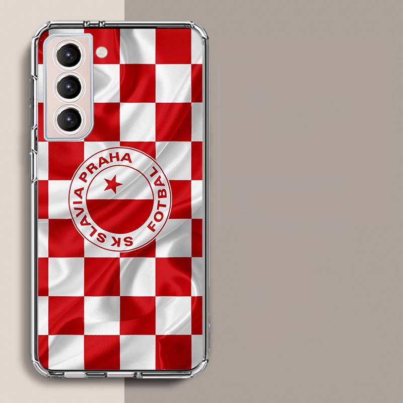Sk Slavia Praha Czech Republic Phone Case For Galaxy A14 A24 A34 A54 Samsung A02S A12 A22 A32 A42 A52 A72 A13 A33 A53 5G A03 A03