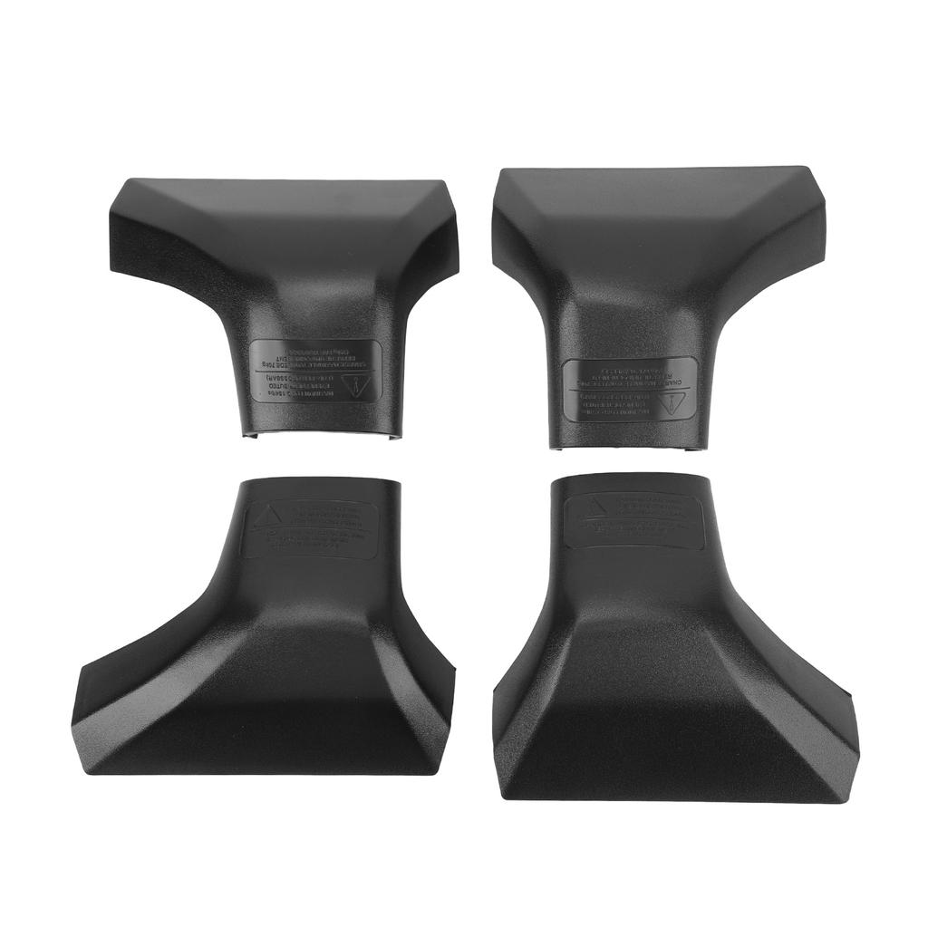 4 шт. Крышка поперечины багажника на крышу Прочная торцевая заглушка поперечины багажника на крышу для моделей Highlander XLE XSE Limited Platinum 2020