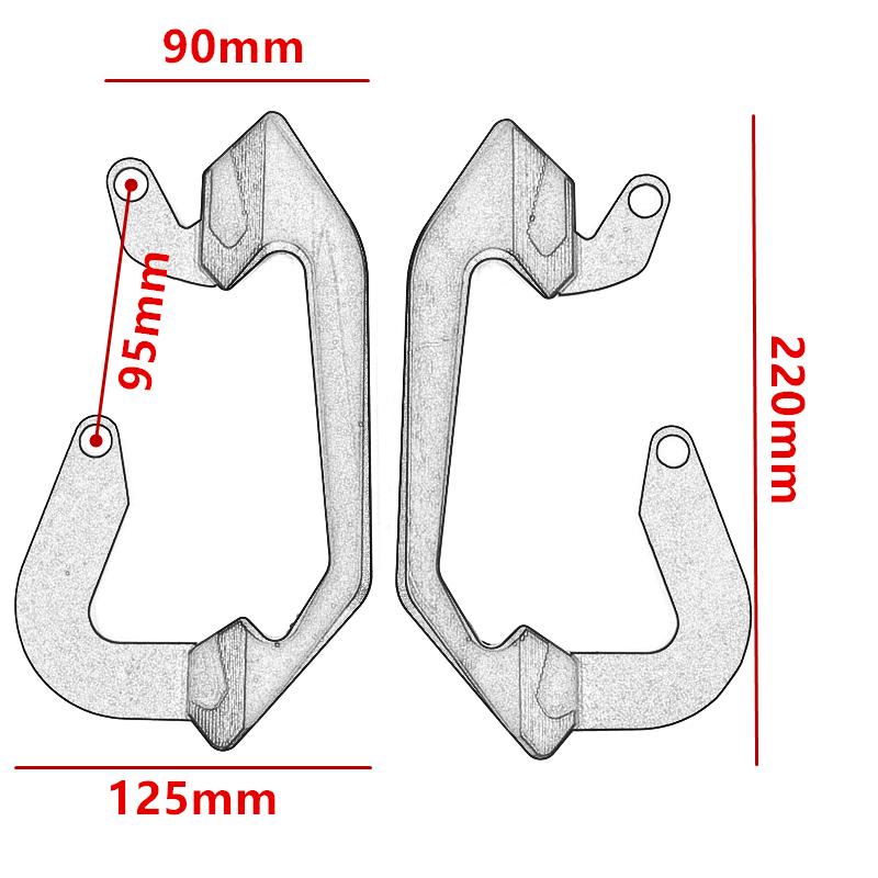 Мотоцикл CB650R, заднее пассажирское сиденье, поручень, поручень, подлокотник для Honda CB650R CBR650R, аксессуары CB CBR
