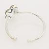 Small Thin 5 Rhinestones Flower Nose Hoop Stud Ring Body Piercing