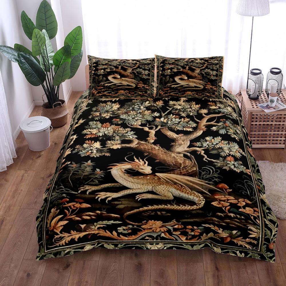 Комплект постельного белья Vintage Rust Persian Duvet Cover Set King Queen Twin Single